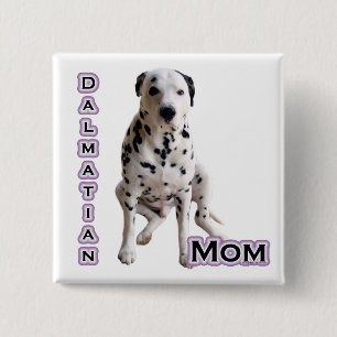 Dalmatien Mamma 4 - Button Knapp