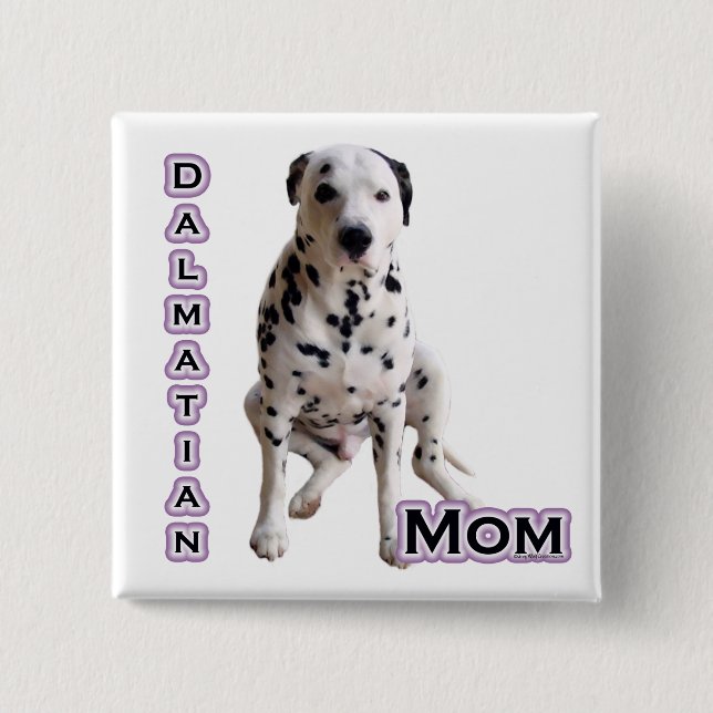 Dalmatien Mamma 4 - Button Knapp (Framsida)