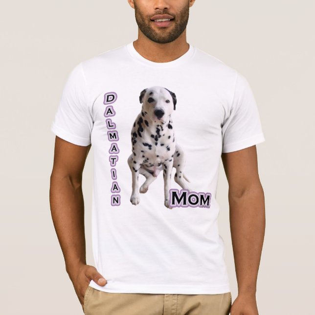 Dalmatien Mamma 4 Tee Shirt (Framsida)