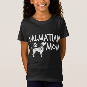 Dalmatien Mamma Cute Hundar Puppy Pet Animal Hund T Shirt