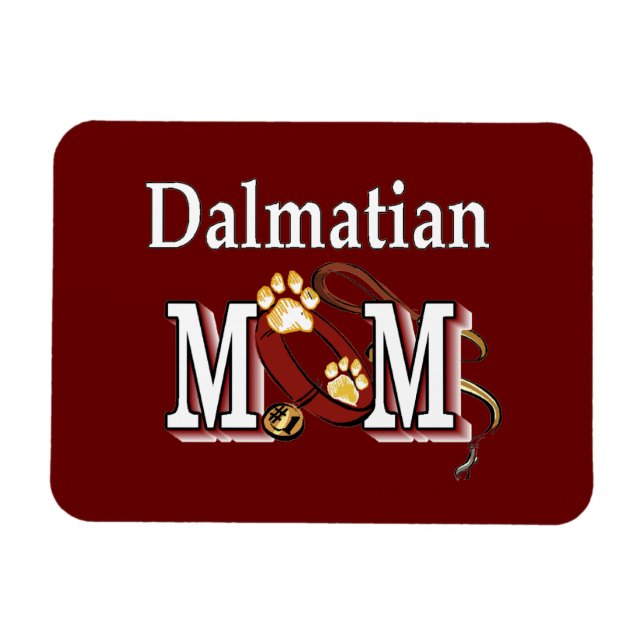 Dalmatien Mamma Gifts Magnet (Horisontell)