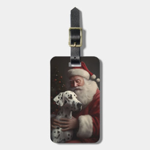 Dalmatien med Jultomten julafton Bagagebricka