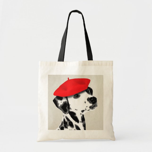 Dalmatien med Red Beret Tygkasse (Framsidan)