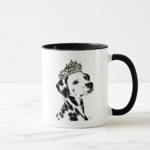 Dalmatien med Tiara 2 Mugg
