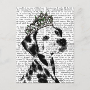 Dalmatien med tiara 2 vykort