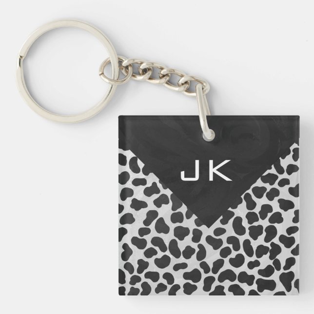 Dalmatien Monogrtam Black and White Prints (Framsidan)