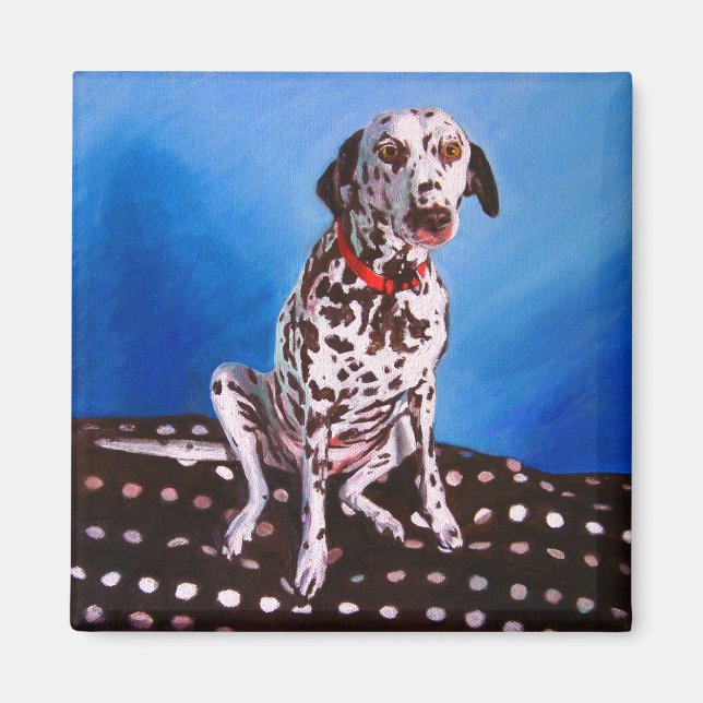 Dalmatien om kudde 2011 magnet (Framsidan)