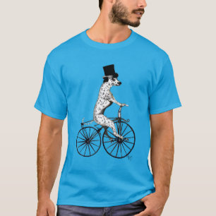 Dalmatien på cykel 2 t-shirt