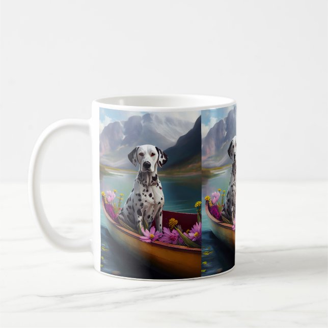Dalmatien på Paddle: En scen Äventyr Kaffemugg (Vänster)