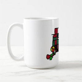 Dalmatien på vintern kaffemugg