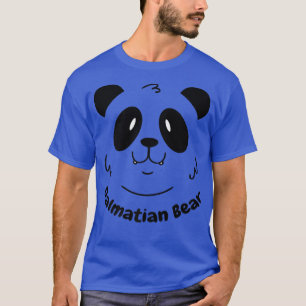 Dalmatien Panda Bear Funny Chinese Animal Hund Jok T Shirt