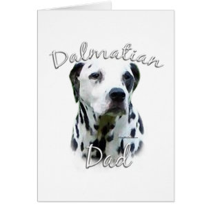 Dalmatien Pappa 2 Hälsningskort