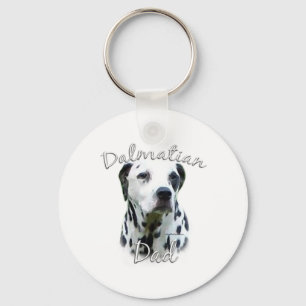 Dalmatien Pappa 2 Nyckelring
