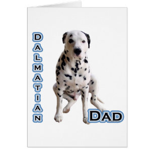 Dalmatien Pappa 4 Hälsningskort