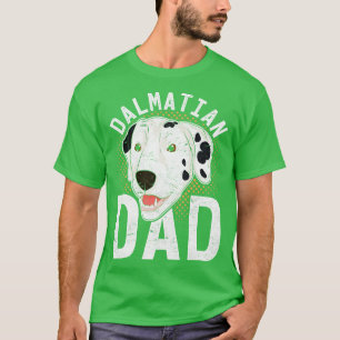 Dalmatien Pappa Hund älskare Hundägare Dalmatien T Shirt
