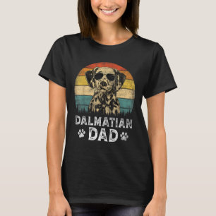 Dalmatien Pappa Hundälskare Fars dag Tee