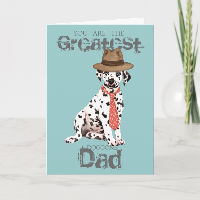 Dalmatien Pappa Kort (Framsida)