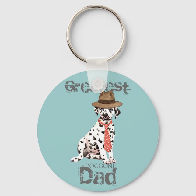 Dalmatien Pappa Nyckelring (Framsida)