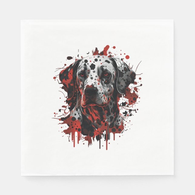 Dalmatien Pappersservett (Framsidan)