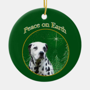 Dalmatien Peace Julgransprydnad Keramik