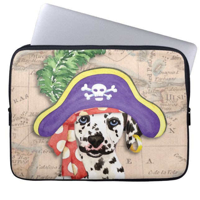Dalmatien Pirat Laptop sleeve (Framsidan)