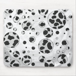Dalmatien Polka Dot Black and White Musmatta