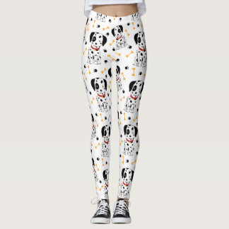 Dalmatien Puppies Leggings