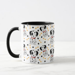 Dalmatien Puppies Mugg