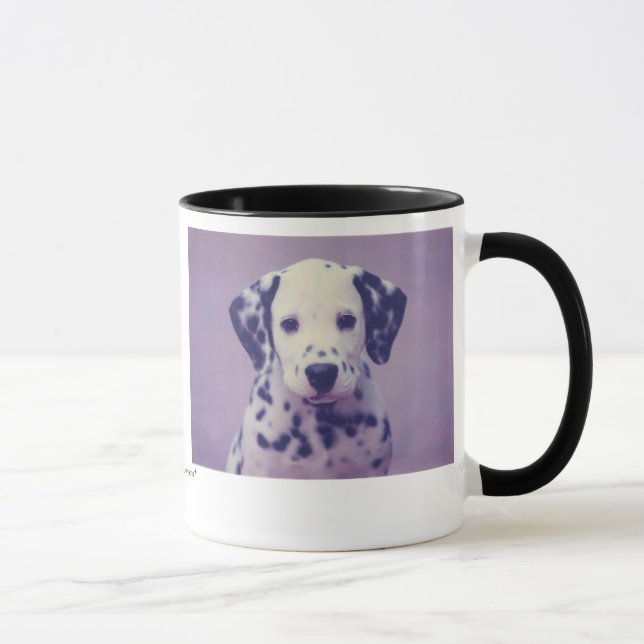 Dalmatien Puppy Ansikte Mugg (Höger)