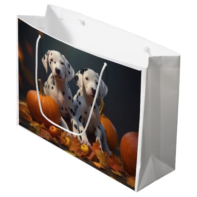 Dalmatien Puppy Autumn Delight Pumpkin (Framsidan Vinklad)