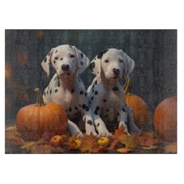 Dalmatien Puppy Autumn Delight Pumpkin (Framsidan)