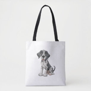 Dalmatien Puppy Hund Premium Scoop Tygkasse
