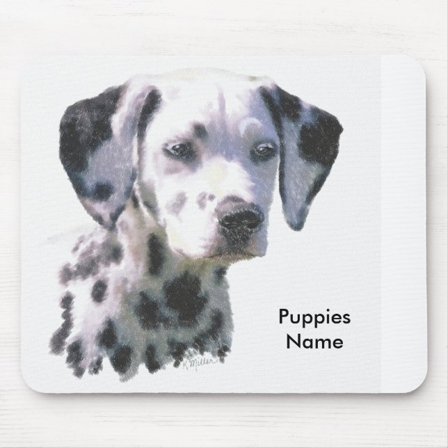 Dalmatien Puppy Musmatta (Framsidan)