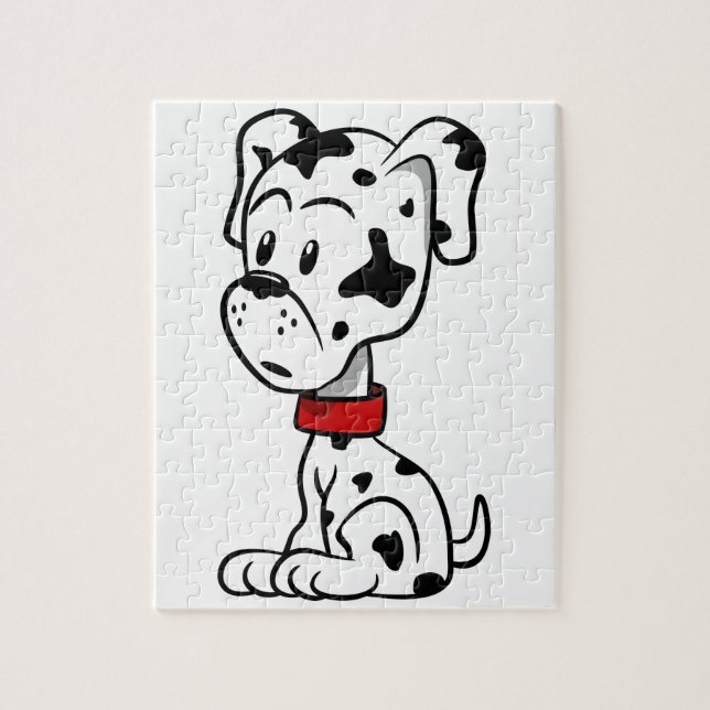 Dalmatien Puppy Pussel (Vertikal)