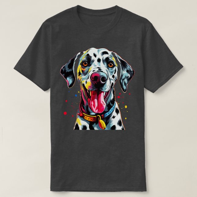 Dalmatien Smiling T Shirt (Design framsida)