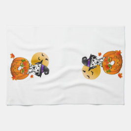 Dalmatien Spooky Halloween Kökshandduk