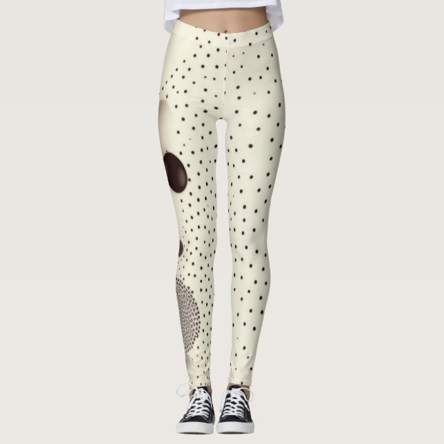 Dalmatien Spots Leggings (Framsida)