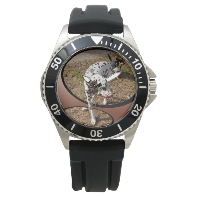 Dalmatien Stepping Out Widow Ram, Armbandsur (Framsida)