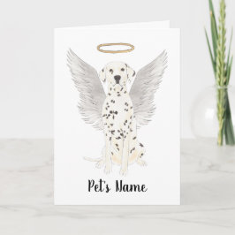 Dalmatien Sympathy Memorial Kort