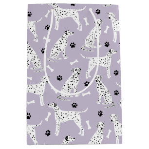 Dalmatien Tass och Bones Medium Gift Bag