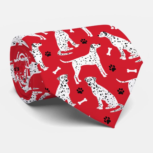 Dalmatien Tass och Bones Slips (Rullad)