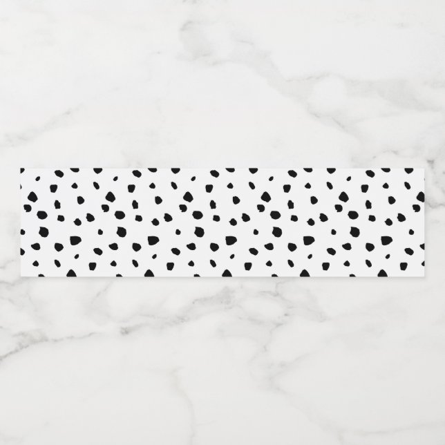 Dalmatien Vattenflaskor Etikett (Singel etikett)