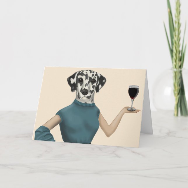 Dalmatien Vin Snob Kort (Framsida)