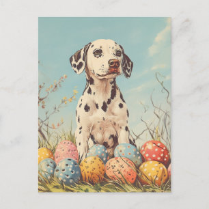 Dalmatien Vintage Påsk Vykort