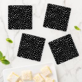Dalmatier Dots, Dalmatiska Spots, Black and White
