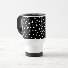 Dalmatier Dots, Dalmatiska Spots, Black and White Resemugg