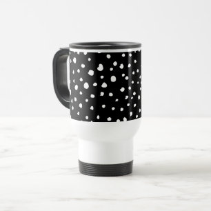 Dalmatier Dots, Dalmatiska Spots, Black and White Resemugg