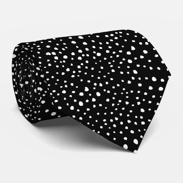 Dalmatier Dots, Dalmatiska Spots, Black and White Slips (Rullad)