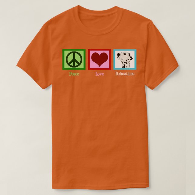 Dalmatier T Shirt (Design framsida)