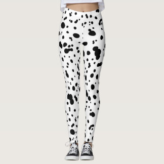 Dalmatiner Flecken Druck Leggings